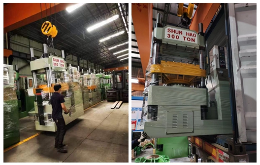 Mesin cetak melamin ware 300 ton