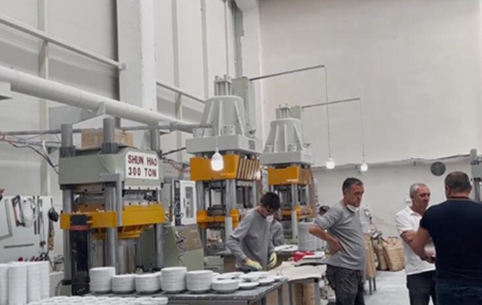 Shunhao food grade tableware melamine molding machine supplier