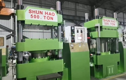 Pengujian Mesin Press Hidrolik 500 Ton