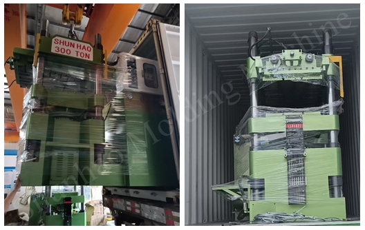 On-Site Container Loading Shipment: A Batch of Double Color Melamine Machinery from Shunhao Ready for Export