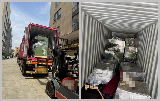 Shipment of Shunhao Melamine Tableware Production Machine and Molds